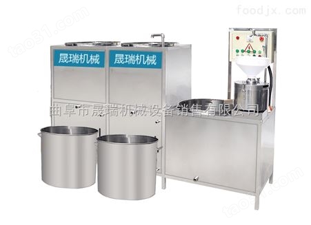 山东* 免费提供技术的花生豆腐机 批发全自动豆腐机