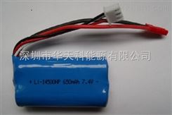 锂离子电池ICR14500-750mAh 3.7V